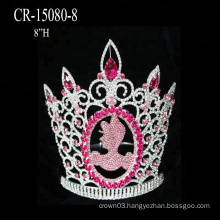 2018 Barbie Pink Crystal Pageant Crown